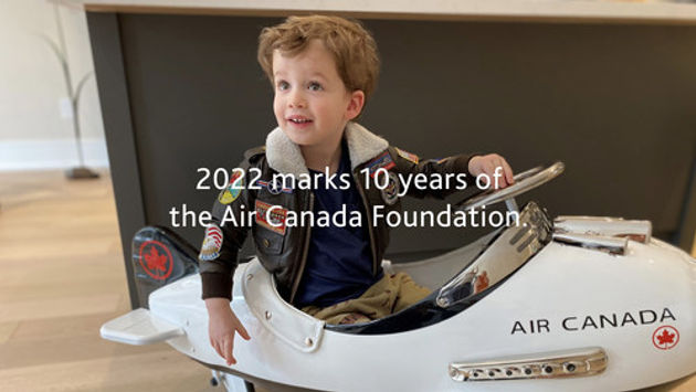 10-year anniversary of Air Canada Foundation