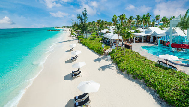 lounger, shore, sands, beach, Beaches, Turks and Caicos, all-inclusive, family-friendly, Caribbean