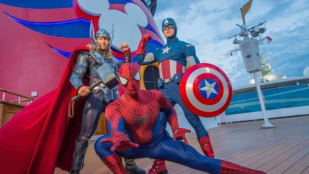 Disney Cruise Line's Marvel Day at Sea.
