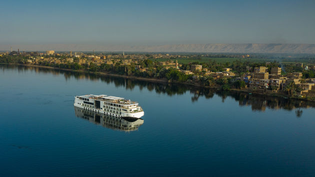 Viking named its newest river ship, the Viking Osiris, with a celebration in Luxor, Egypt.