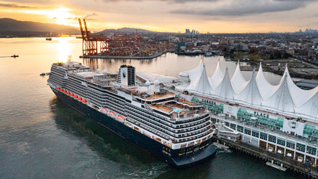 Koningsdam makes maiden call at Vancouver.