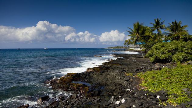Kona Kailua Coastline