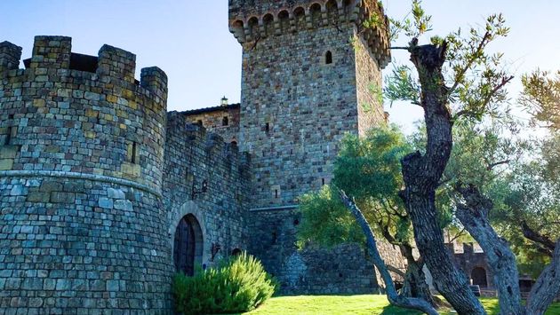 Castello di Amorosa, an authentic medieval castle and winery in Napa Valley