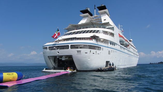 Windstar Cruises' Star Pride marina