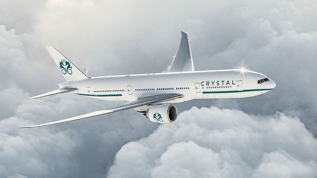 Crystal AirCruises, Crystal Skye, plane
