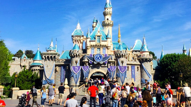 Disneyland, Sleeping Beauty's Castle. 