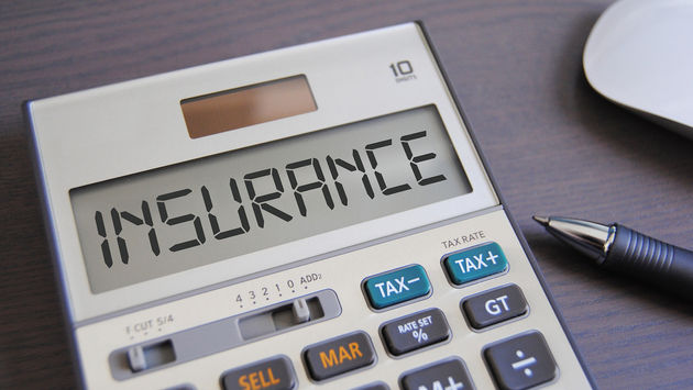 Insurance on calculator display