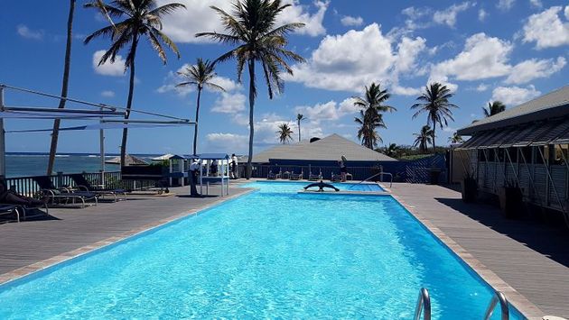Pool area Nisbet Plantation Beach Club St. Kitts & Nevis