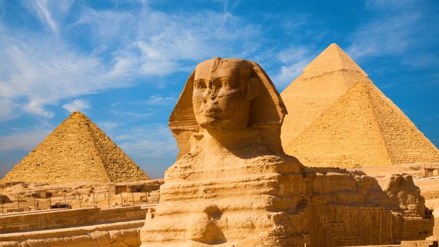 The Great Sphinx of Giza, Egypt.